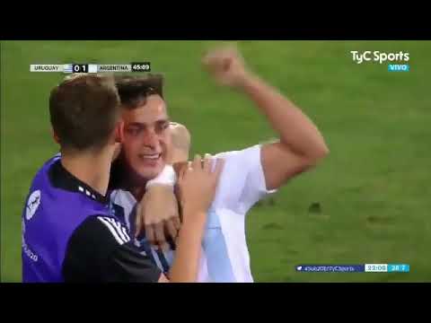 Golazo de Gonzalo Maroni para darle el triunfo a la Argentina sobre Uruguay por 1 0