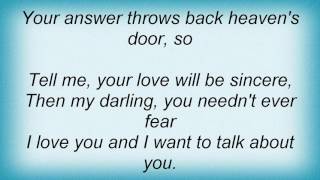 Ella Fitzgerald - I Want To Talk About You Lyrics
