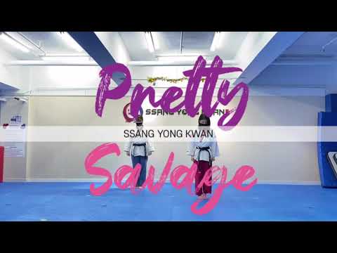 Taekwondo Dance ,black pink- pretty savage [cover dance](hongkong )