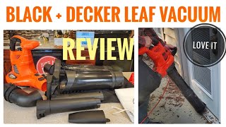 Review Black & Decker Leaf Blower & Vacuum 3 in 1  BV6000  How to Change & Assemble