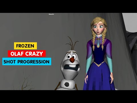 Frozen | Olaf Crazy Shot Progression | Hyrum Osmond |@3DAnimationInternships