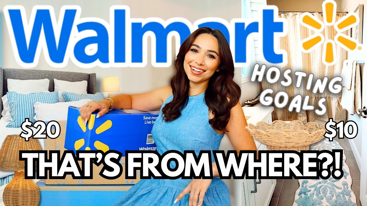 WALMART SUMMER HOME FINDS!☀️Give HIGH END Vibes!✨Decorating with Affordable LOOKS FOR LESS!🏡