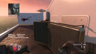 Black ops 2 : Enemy commits suicide on sticks and stones FUNNY!