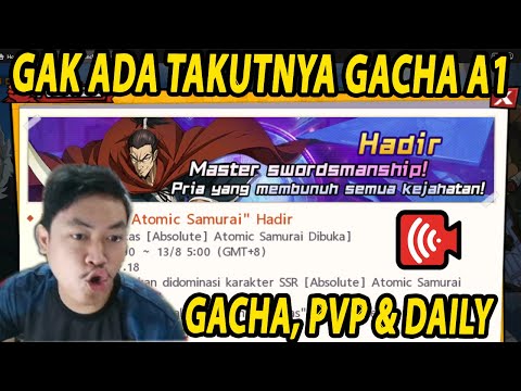 🔴KAPAN PUNYA ATOMIC SAMURAI SSR+!!! MARI KITA GACHA A1 SAJA!! - ONE PUNCH MAN:The Strongest