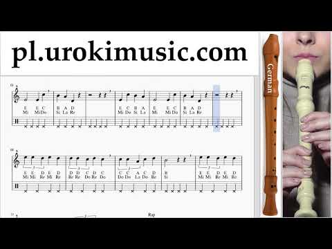 Jak Grać Na Flecie Prostym (Niemiecki) Marshmello & Anne-Marie - FRIENDS Tabulatura Lekcje um-i463