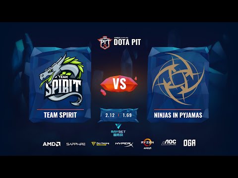 NIP vs Team Spirit | BO3 | AMD SAPPHIRE OGA Dota PIT Group B  | - Game 3