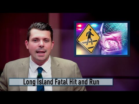 NY Long Island Suffolk County Police Investigate Fatal Hit & Run