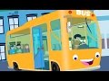 The Wheels On The Bus Go Round And Round Nursery Rhymes Vehicles Song Kids Rhymes