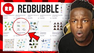 How to make money on Redbubble with stickers | YOU NEED TO TRY THIS!