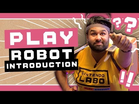 Suiting up with the Nintendo Labo Robot Kit