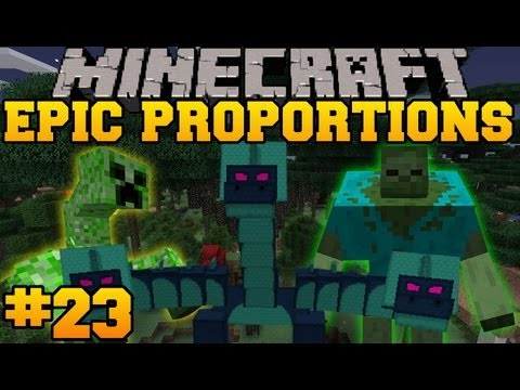 Minecraft: Epic Proportions - Naga Boss Fight!  - Episode 23 (S2 Modded Survival)