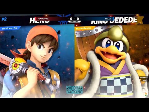 Pune Fighters Arena - GRAND FINALS - Quaylectra (Hero) vs RuaanRuaan (Dedede/Bayonetta/Pyra Mythra)
