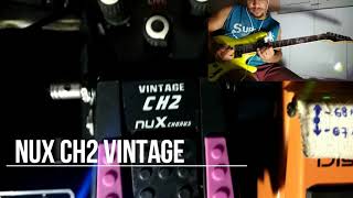 Video thumbnail for vintage ch2  nux chorus by pedro joia