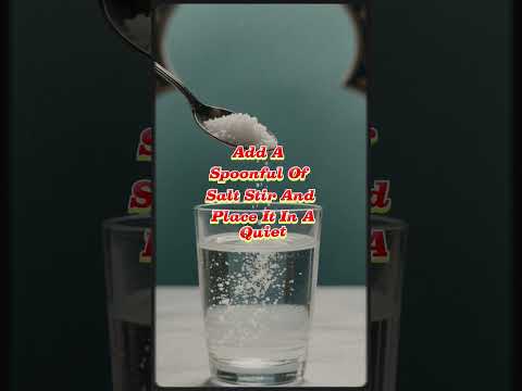 This Salt Water Trick Reveals Hidden Negativity in Your Home! #fengshui #wealth #energy