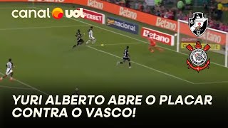 GOL DO CORINTHIANS! YURI ALBERTO ABRE O PLACAR CONTRA O VASCO NA FINAL DA COPA DO BRASIL