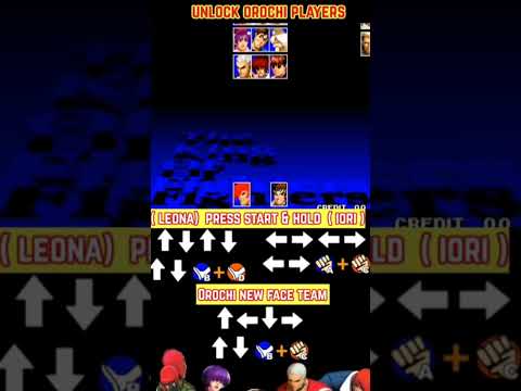 kof 97 unlock orochi players tutorial #kof97 #snk #fujinkyo #bilawal #sheraz  #ioriyagami