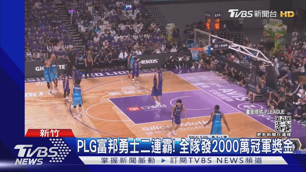 PLG富邦勇士二連霸!全隊發2000萬冠軍獎金