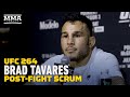 Brad Tavares Reacts To Split Decision Win: 'At Least They Got It Right' | UFC 264 | MMA Fighting