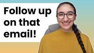 Medical writers: Make sure you follow up!