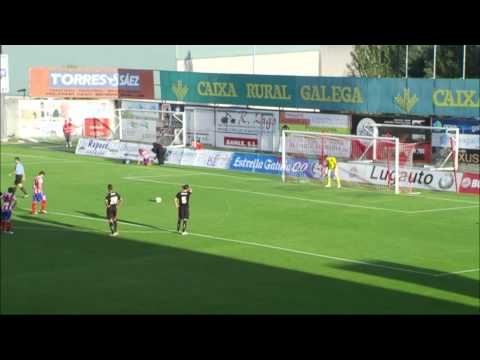 La Liga | Gol de Manu de penalti (1-0) en el CD Lugo - Real Murcia | 13-10-2012 | J9