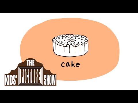Poem of the Day: Birthday Cake - The Kids' Picture Show (Fun & Educational Learning Video)