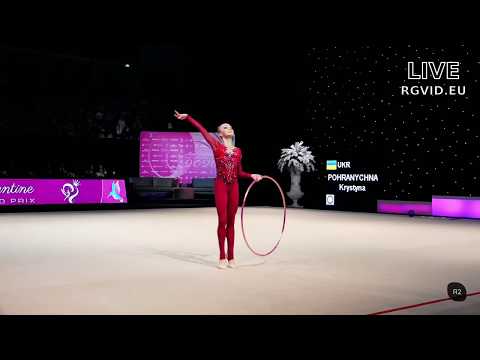 Khrystyna Pohranychna  – Hoop (AA) – 2020 Miss Valentine Grand Prix (Stream Highlight)