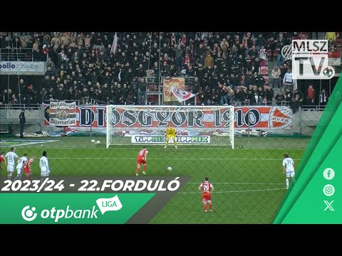 22. forduló: DVTK - Fehérvár 4-0 (1-0)