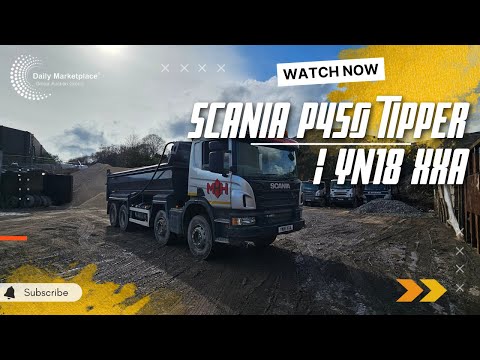 Scania P450 Tipper - YN18 XXA