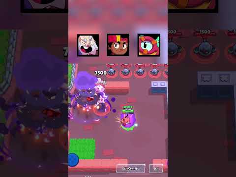 Max damage battle🔥 Dynamike vs Meg vs Otis #brawlstars