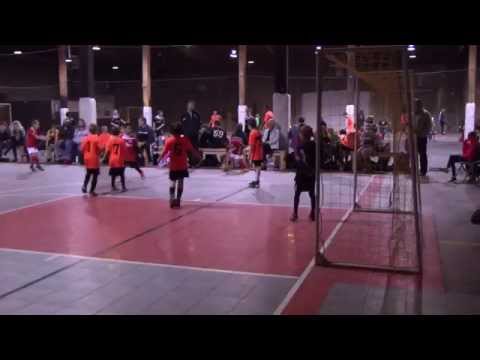 La Roca HW vs Outlaws BY- U8 Futsal 1-30-15