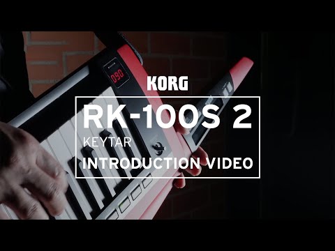 thumbnail image 2 of Korg RK-100S 2 BK Translucent Black Keytar Synthesizer Shoulder Keyboard 37-Keys 2 of 11