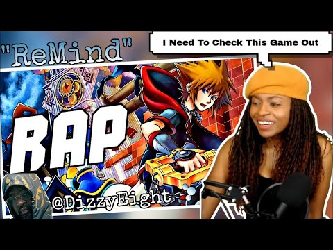 I wasn't ready !! Kingdom Hearts 3 Rap Song | "ReMind" (Video Game Rap) | Reaction @DizzyEight