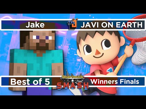 Boardwalk Smash #23 Winners Finals - JAVI ON EARTH (Villager) vs. Jake (Steve)