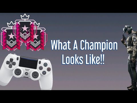 What A Console Champion Ranked Game Looks Like | Rainbow Six Siege (Console Champion)