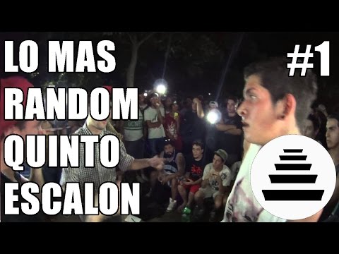 Lo Mas Random Del Quinto Escalon #1 l Batallas De Freestyle