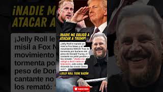 Jelly Roll no se rinde ante Trump: “¡Solo digo las cosas como son!” #Trump #JellyRoll #Kimmel 