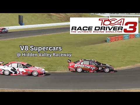 TOCA Race Driver 3 - V8 Supercars @ Hidden Valley (PC No Commentary Gameplay)