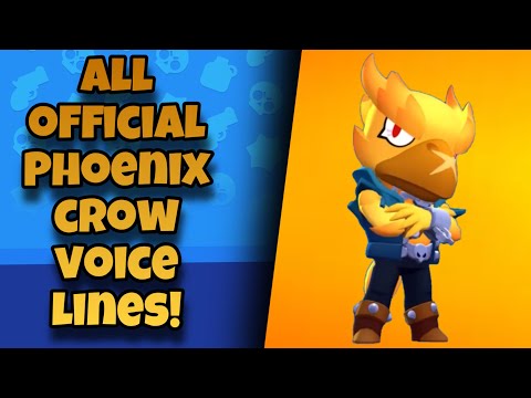 Phoenix Crow Voice Lines | Brawl Stars