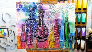 Let's Play with Water-soluble Oil Paint Sticks!