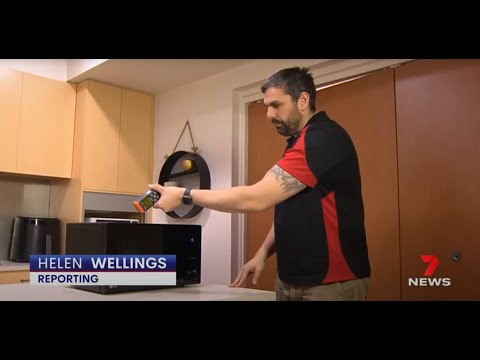 The Local Guys Microwave Leakage Testing | 7 News 2020