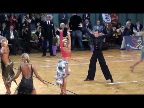 Staatsmeisterschaft Latein 2012 - Semi Finale (Sztoján Barna - Jaroslava Huber) Samba