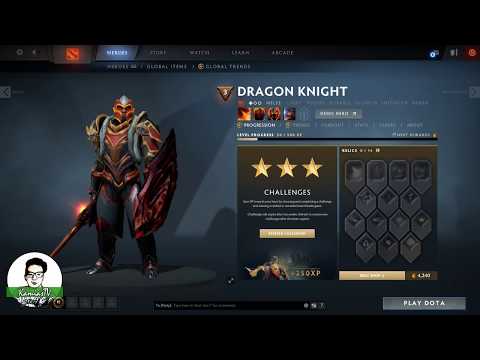 ✔️ Dota Plus Dragon Knight Hero Chat Wheel