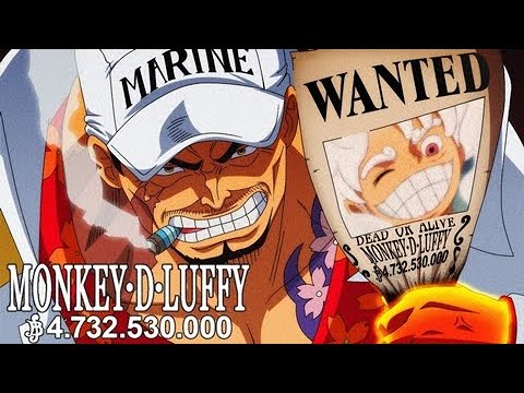 Akainu reacts to Luffy's new bounty after Elbaph - One Piece