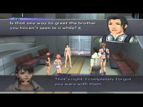 Xenosaga III HD Cutscene 068 - Old Friends (Durandal) - ENGLISH - SWIMSUIT MODE