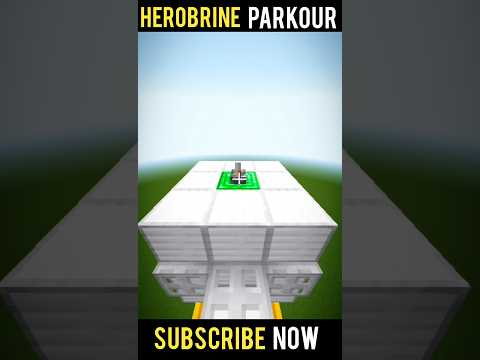 🔥 Herobrine HAUNTS Minecraft Parkour 🔥 #shorts