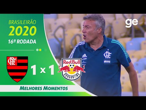Gols e lances de Flamengo x Red Bull Bragantino
