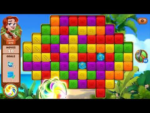 Lost Island Blast Adventure Level 679 - No Boosters
