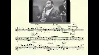 Remi Bolduc transcription : Charlie Parker Hot House February 24, 1952
