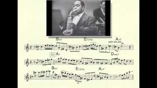 Remi Bolduc transcription : Charlie Parker Hot House