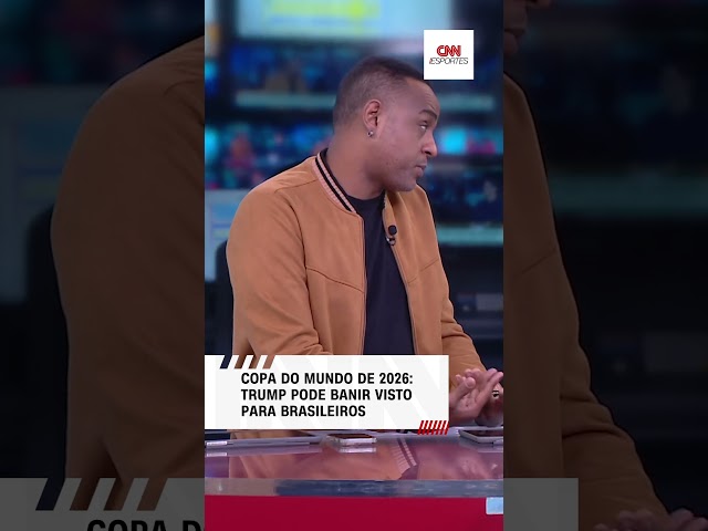 Trump pode banir vistos para brasileiros na Copa do Mundo de 2026